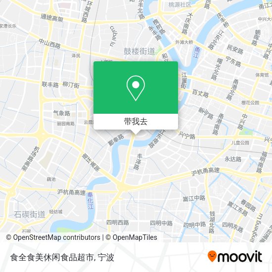 食全食美休闲食品超市地图