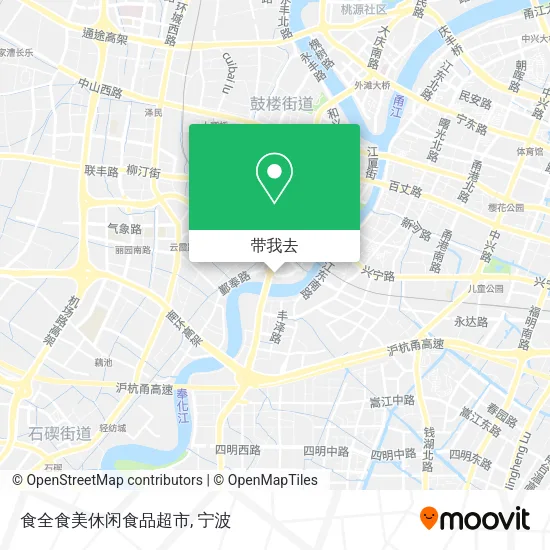 食全食美休闲食品超市地图