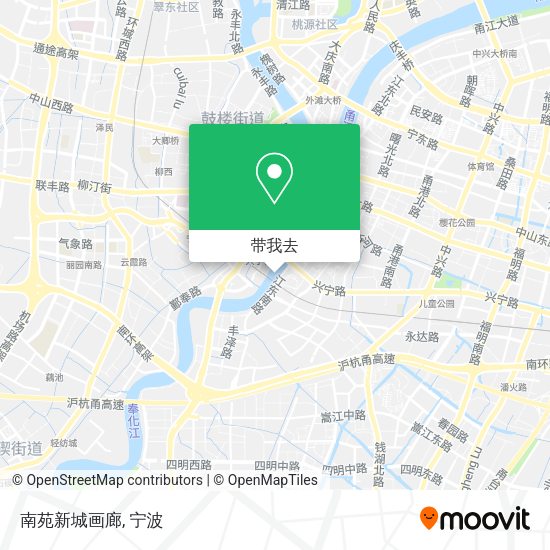 南苑新城画廊地图