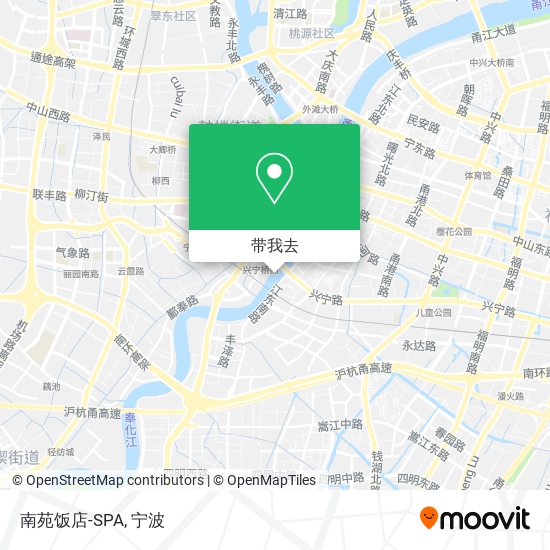 南苑饭店-SPA地图
