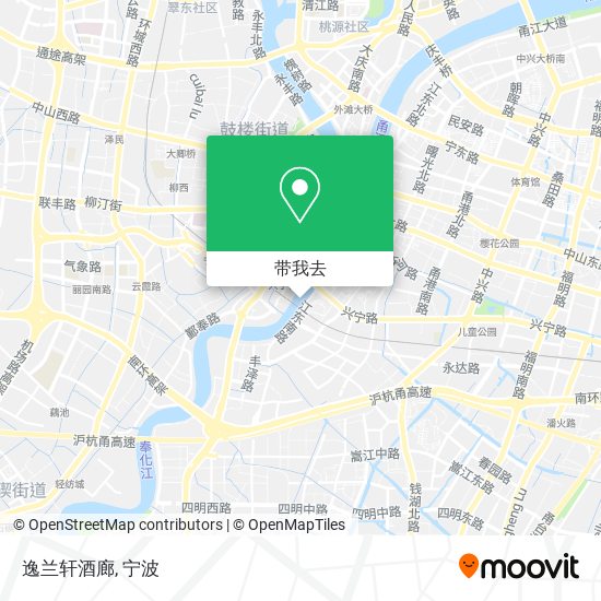 逸兰轩酒廊地图