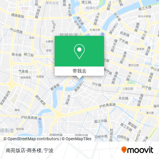南苑饭店-商务楼地图