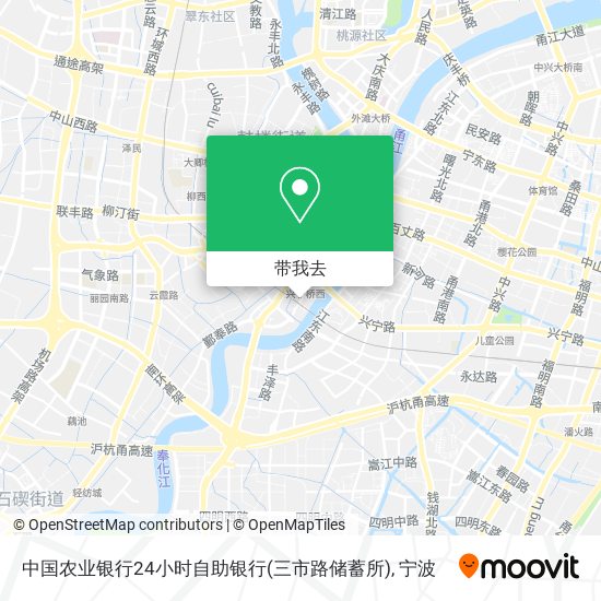 中国农业银行24小时自助银行(三市路储蓄所)地图