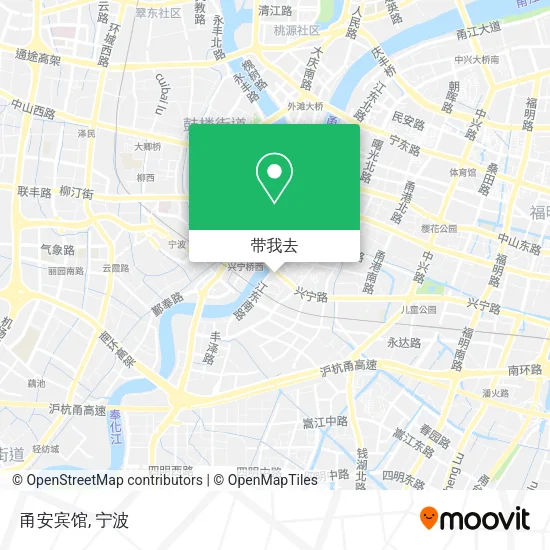 甬安宾馆地图