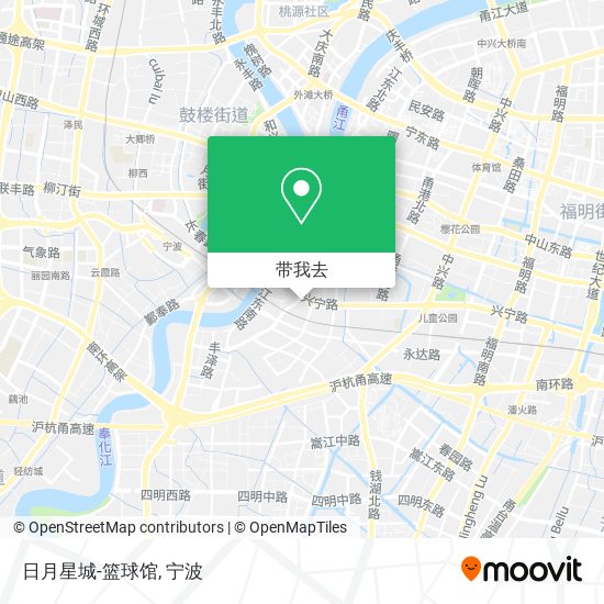 日月星城-篮球馆地图
