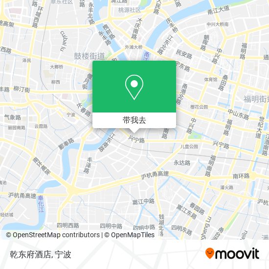 乾东府酒店地图