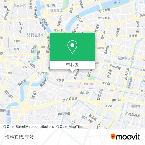 海特宾馆地图