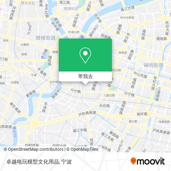卓越电玩模型文化用品地图