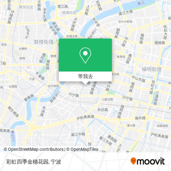 彩虹四季金穗花园地图
