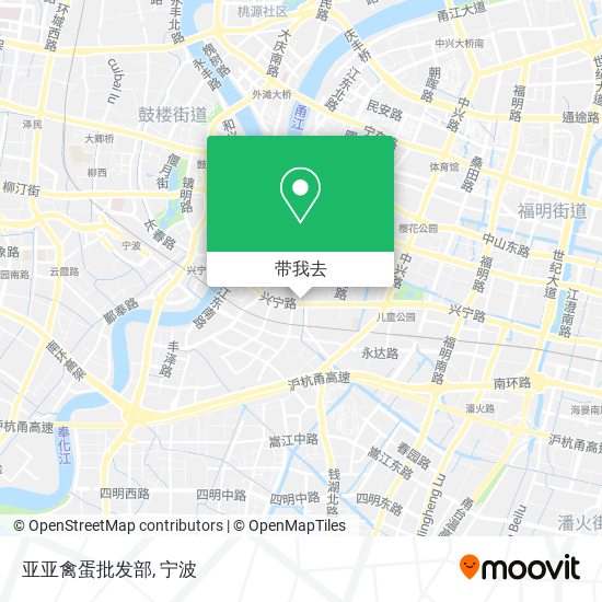 亚亚禽蛋批发部地图