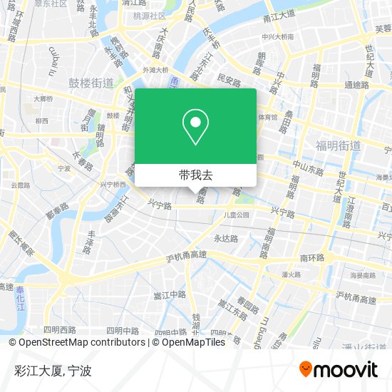 彩江大厦地图