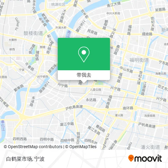 白鹤菜市场地图