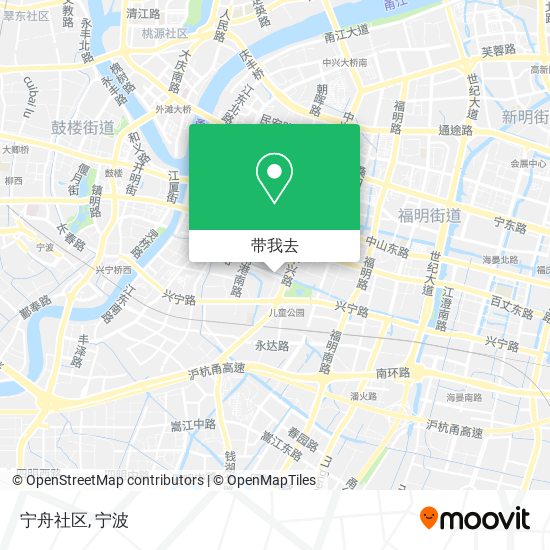 宁舟社区地图