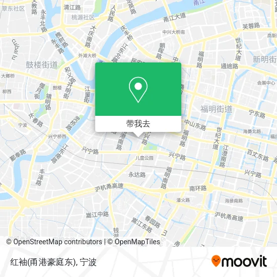 红袖(甬港豪庭东)地图
