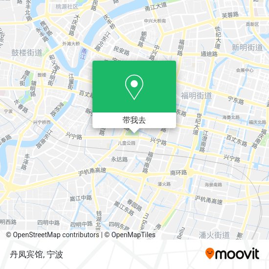 丹凤宾馆地图