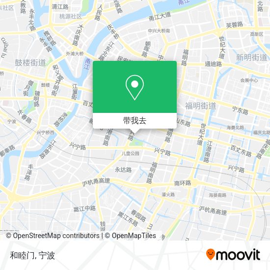 和睦门地图