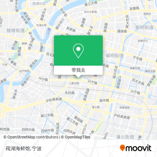 莼湖海鲜馆地图