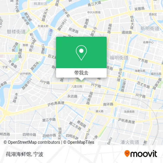 莼湖海鲜馆地图