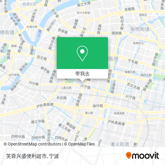芙蓉兴盛便利超市地图