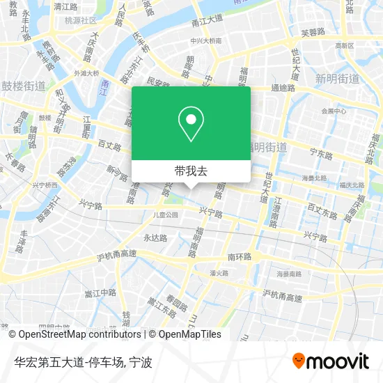 华宏第五大道-停车场地图