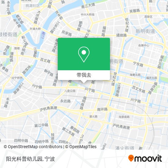 阳光科普幼儿园地图