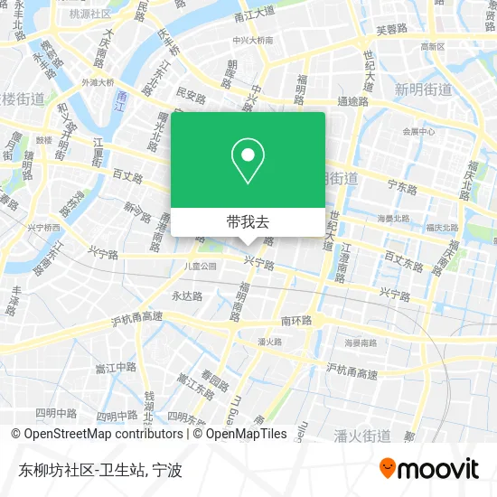 东柳坊社区-卫生站地图