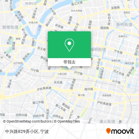 中兴路829弄小区地图