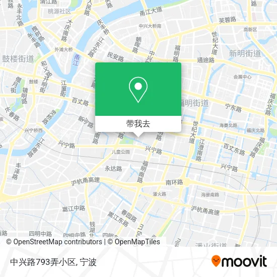中兴路793弄小区地图