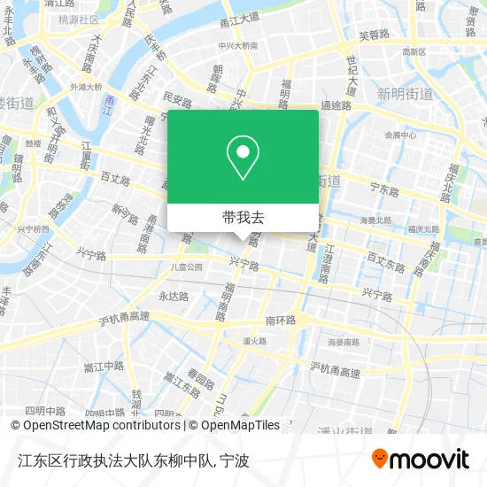 江东区行政执法大队东柳中队地图