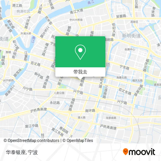 华泰银座地图