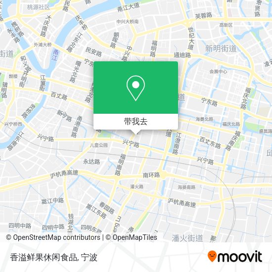 香溢鲜果休闲食品地图