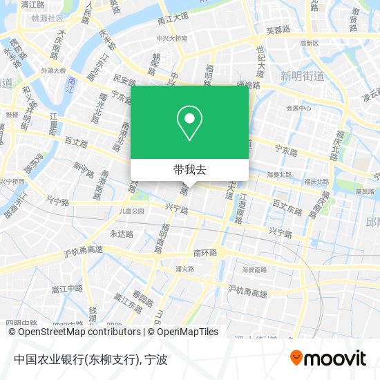 中国农业银行(东柳支行)地图