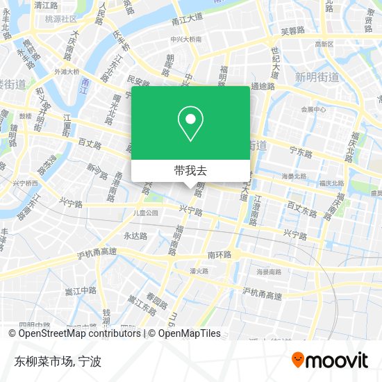 东柳菜市场地图