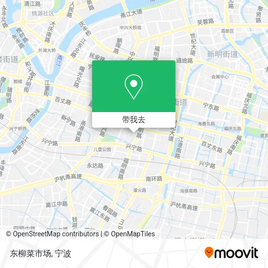 东柳菜市场地图