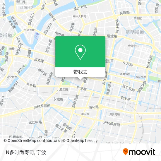 N多时尚寿司地图