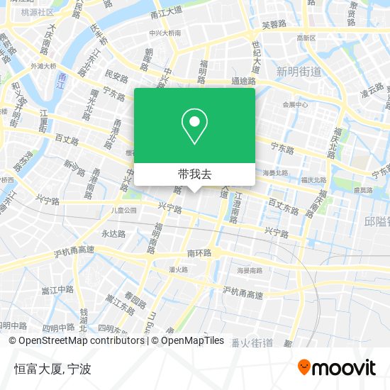 恒富大厦地图