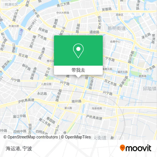 海运港地图