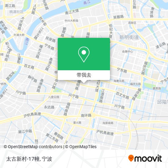 太古新村-17幢地图
