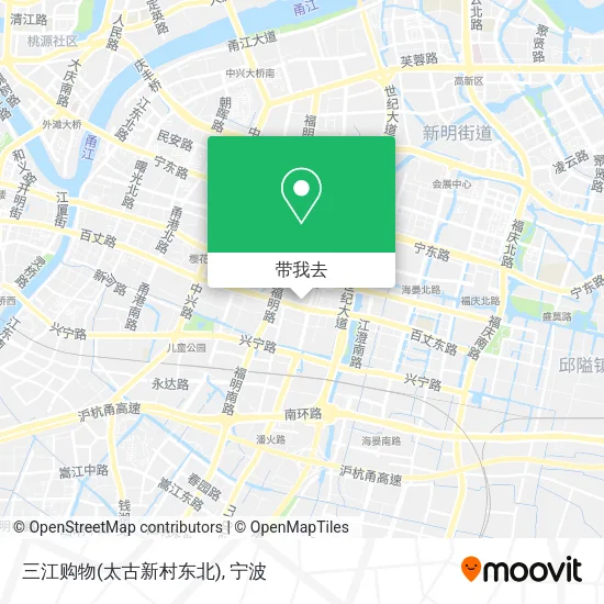 三江购物(太古新村东北)地图