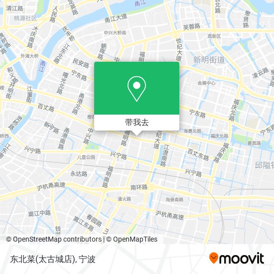 东北菜(太古城店)地图