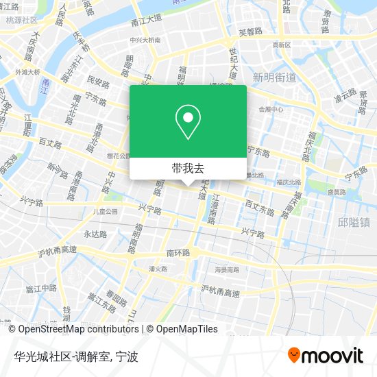 华光城社区-调解室地图