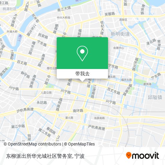 东柳派出所华光城社区警务室地图