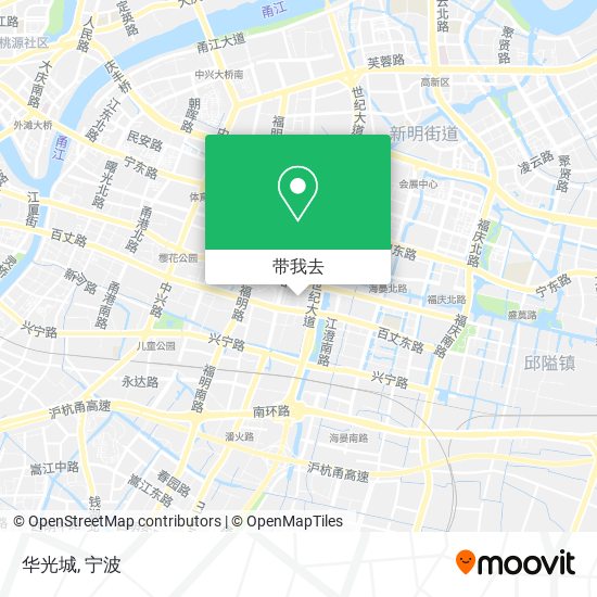 华光城地图