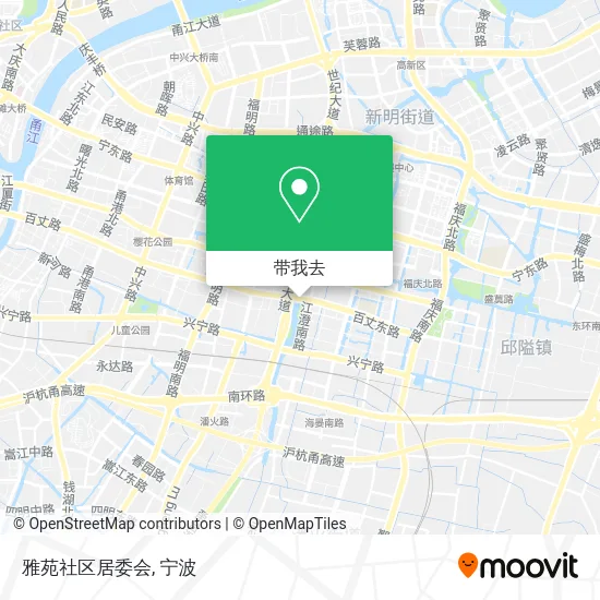 雅苑社区居委会地图