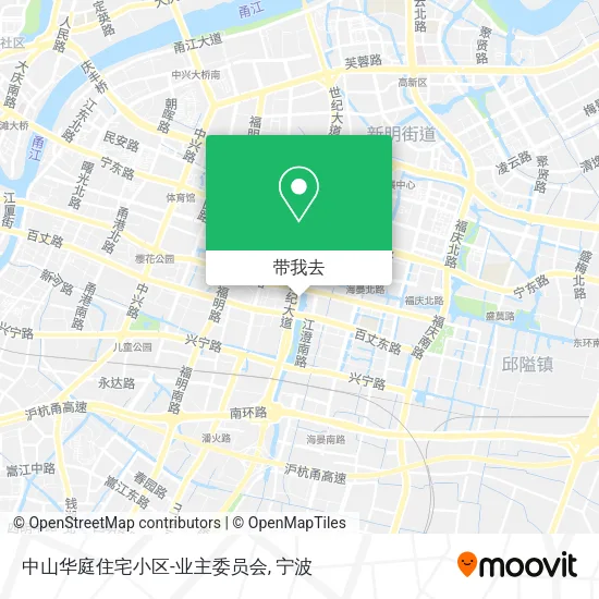 中山华庭住宅小区-业主委员会地图