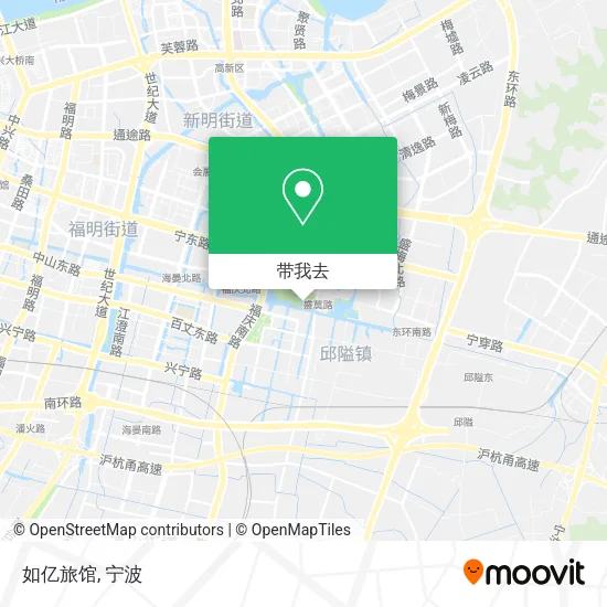 如亿旅馆地图