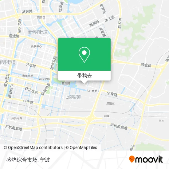 盛垫综合市场地图