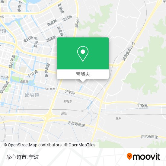 放心超市地图