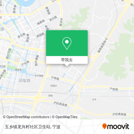 五乡镇龙兴村社区卫生站地图