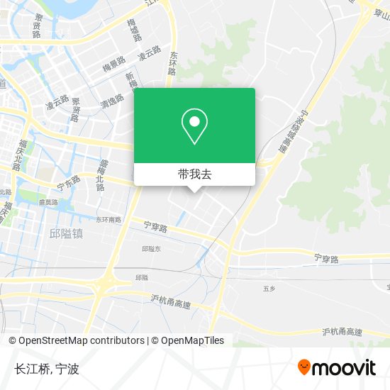 长江桥地图